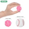 Unique Bargains Wicker Rattan Decorative DIY Crafts Balls 1.2 Inch 25 Pcs - 2 of 4