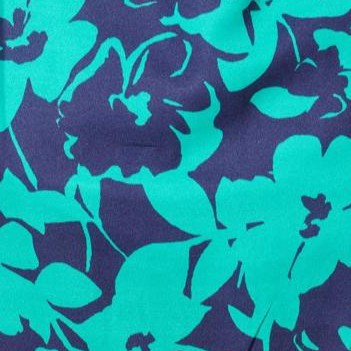 clover green mono floral