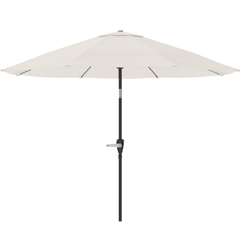 Nature Spring Auto-Tilt Patio Umbrella - 10-Foot, Tan, 5 of 13