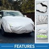 Unique Bargains Front Half Car Cover Aluminum Film - 3 of 4