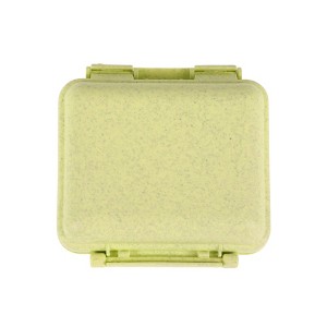 Unique Bargains 6 Grids Independent Double Layer Pill Case 1Pc - 1 of 4