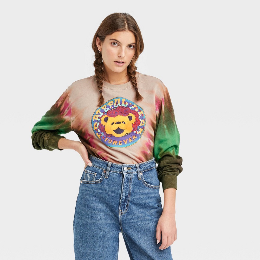 Women's the Grateful Dead Teddy Graphic Sweatshirt - XS, One Color