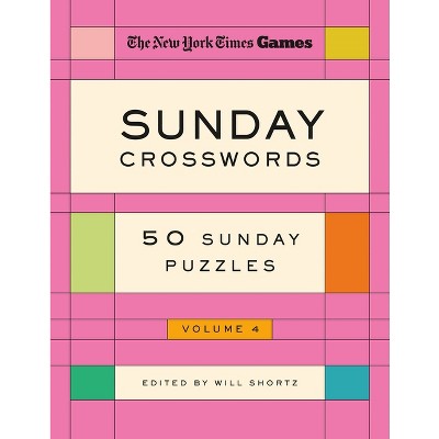 New York Times Games Sunday Crosswords Volume 4 - (Spiral Bound)