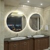 Apmir Super Bright Back LED Lighted Anti-Fog Round/Oval Wall Mirror with Tempered Glass & 3-Year Warranty - 3 of 4