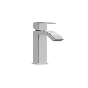 Kumasinova 6.68" CUPC Certified Bathroom Single Handle Faucet,1-Hole 304 Stainless Steel Vanity Basin Mixer Faucet,1.2GPM - 1 of 4