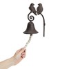 Juvale Love Birds Cast Iron Dinner Bell, Antique Farm House Style Decorations for Outside the House, 4.5x8.5x1.5 in - 3 of 4