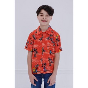 Marvel Hawaiian Matching Family Hawaiian Button Down Dress Shirt - 1 of 4