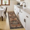 Coucheta Machine Washable Vintage Area Rug, Non-Slip, Stain-Resistant Soft Low Pile Distressed Accent Carpet for Living Room, Bedroom, Laundry - 3 of 4