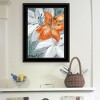 "Tiger Lily in Orange" by Roey Ebert, Ready to Hang Framed Print, Black Frame - 3 of 4
