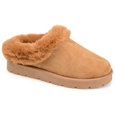 Journee Collection Womens Whisp Comfort Insole Slip On Mules Round Toe Slippers