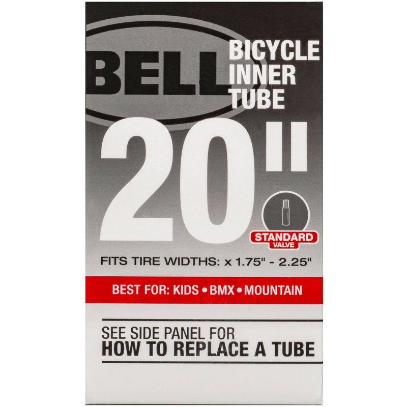Bell 20&#34; Bike Tire Tube - Black, 1 of 6