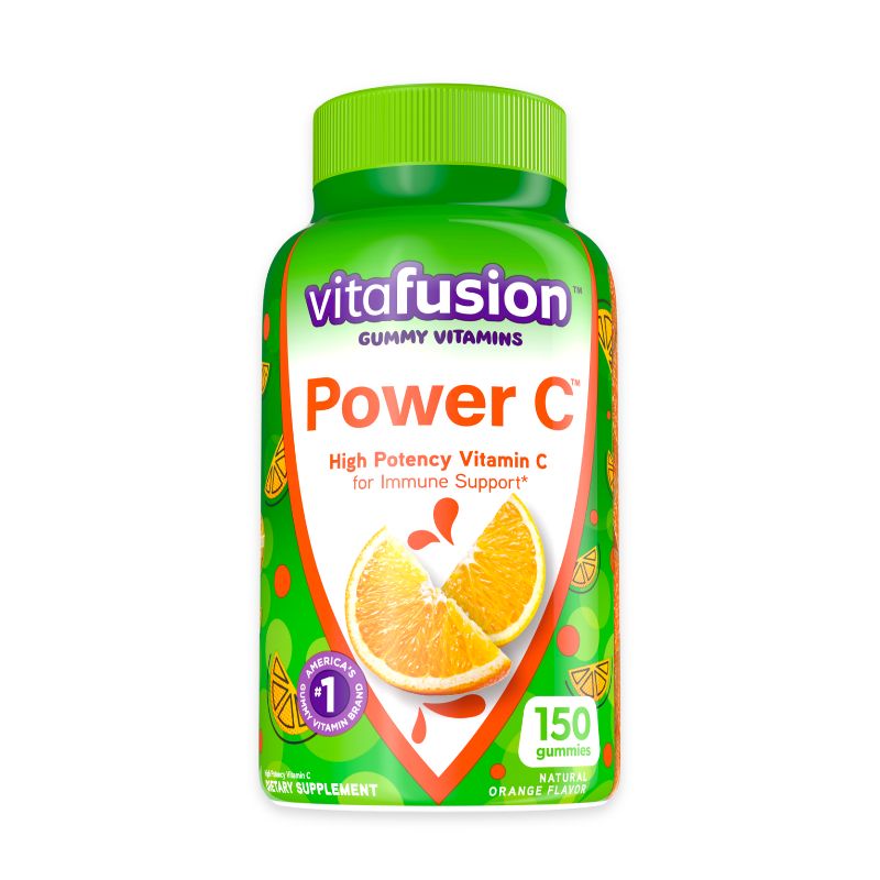 vitafusion Power C Vitamin C Gummy Vitamin for Immune Support - Orange Flavored - 150ct, 1 of 11