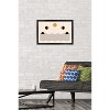 Trends International Abstract Moon Phases Framed Wall Poster Prints - 2 of 4
