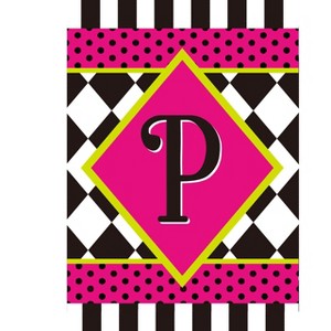 Briarwood Lane Everyday Garden Flag 12x18 For Outdoor Neon Checkerboard - P Garden Flag Flags For Outside - 1 of 4