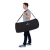 Bear & Bark Large Duffle Bag - Black 36"x14" - 90LB- Canvas Military and Army Cargo Style Carryall Duffel for Men and Woman - 2 of 4