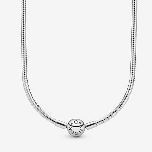 Pandora 15.7'' Moments Snake Chain Necklace - 1 of 4