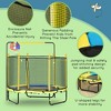 HFYee Kids Trampoline with Safety Options Indoor & Outdoor Bounce Fun for Children Multiple Sizes & Accessories - 3 of 4