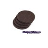 Magic Sliders 8pk 2" Round Ultra HD Self-Stick Pads Oatmeal - 4 of 4