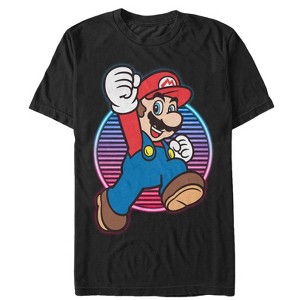 Men's Nintendo Neon Hero T-Shirt - 1 of 4