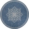 Unique Loom Outdoor Traditional Antique Medallion Woven Area Rug - 2 of 4
