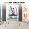 VEVOR Aerial Yoga Frame & Yoga Hammock, 9.67 ft Height Yoga Swing Stand Comes with 13.1 Yards Aerial Hammock, Max 551.15 lbs Load Capacity, Purple - 3 of 4
