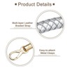 Unique Bargains PU Leather Braided Fashion Women's Handbag Purse Strap 2 Pcs - 3 of 4