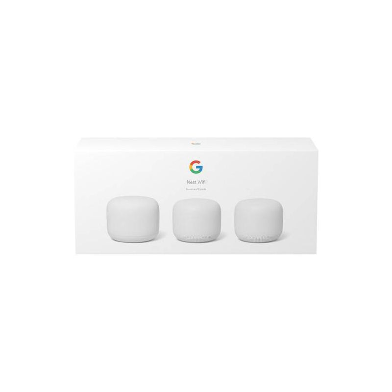 Google Nest Mesh Wifi Router + 2 Points, 3 of 12