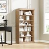 Dovelina Vertical Bookshelf Combination with Adjustable Shelves--No Door - 3 of 4