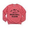 Simply Sage Market Women's Graphic Sweatshirt Basketball Season BS - 3 of 4