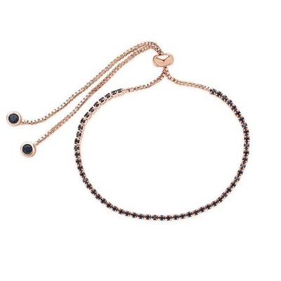 SHINE by Sterling Forever Adjustable CZ Slider Bracelet