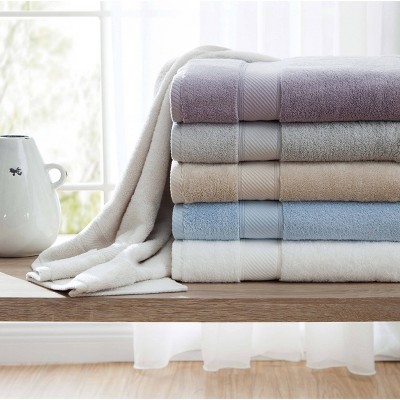 Skyway Blue Cotton Washcloth Towel