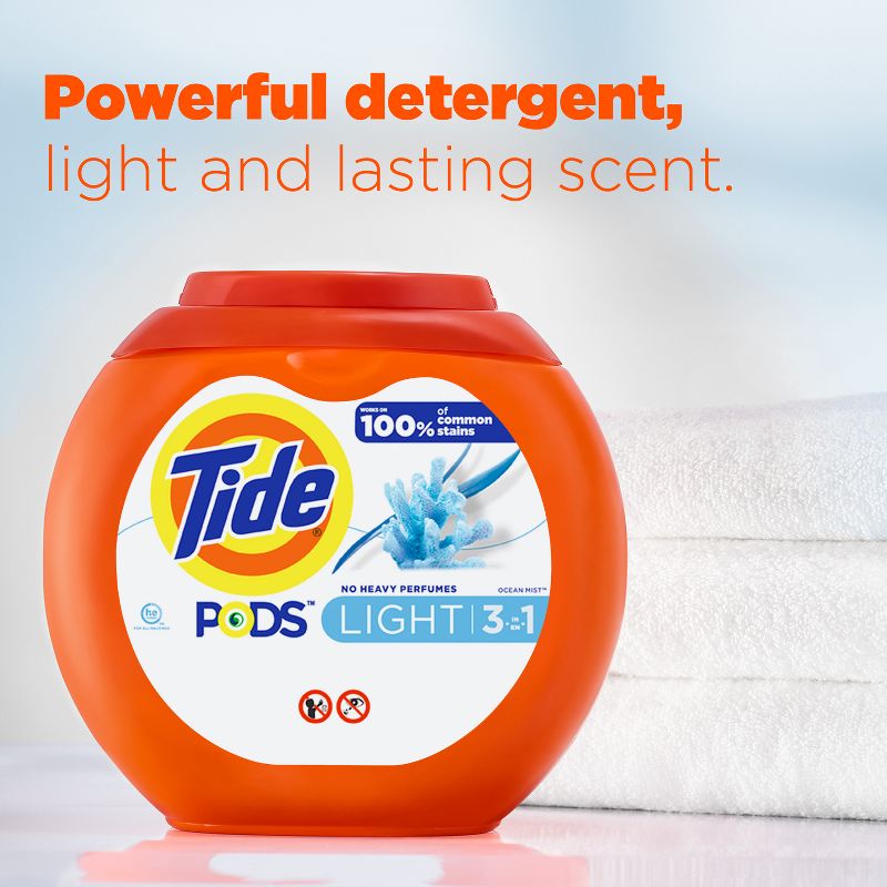 Tide Pods Laundry Detergent - Light, 5 of 12