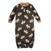 Hudson Baby Infant Boys Fleece Gowns, Brave Lion - 4 of 4