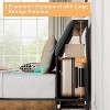Bed Frame with Storage & Charging Station, Upholstered Platform Bed, Ergonomic Headboard, Reinforced Metal Support, No Box Spring Needed, Brown - 3 of 4