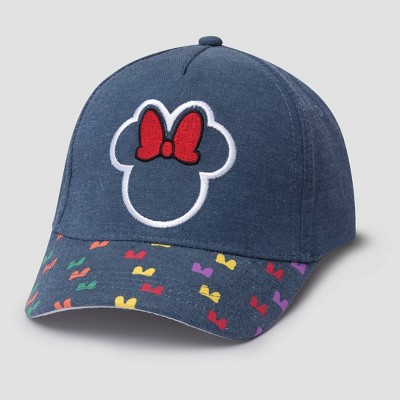 Photo 1 of 2PK Toddler Girls Minnie Mouse Baseball Hat - Blue