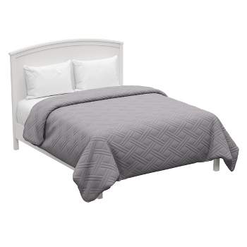 Lavish Home Quilt Coverlet - Twin-Size All-Season Washable Bedspread
