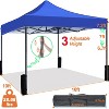 Musment Canopy Tent, 10x10 ft Easy Pop up Outdoor Tent, Portable Straight Leg Gazebo Instant Canopy - 2 of 4