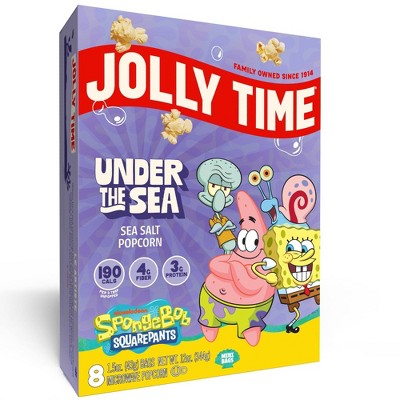 Jolly Time Squidward's Under the Sea Sea Salt Minis Popcorn - 12oz/8ct