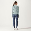 Anna-Kaci Active Women's Full Zip Long Sleeve Active Jacket with Fitted Silhouette and High Neck - 3 of 4