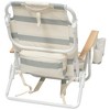 Sunnylife Deluxe Beach Chair - La Palma Sage Stripe - Adjustable, Cooler Bag - 4 of 4