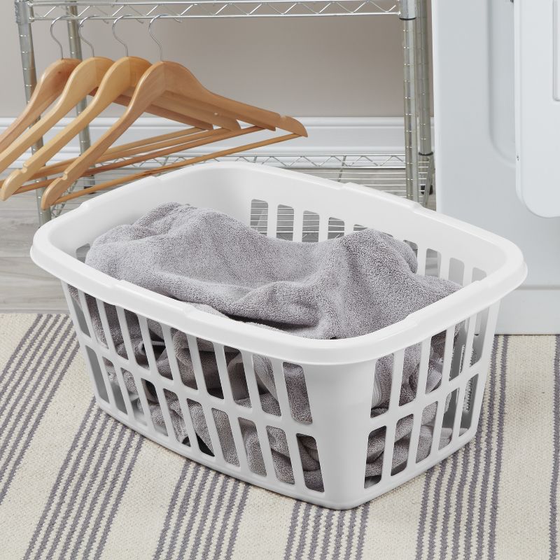 1.5bu Laundry Basket White - Brightroom&#8482;, 5 of 8