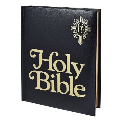 New Catholic Bible Family Edition (Black) - (Hardcover)