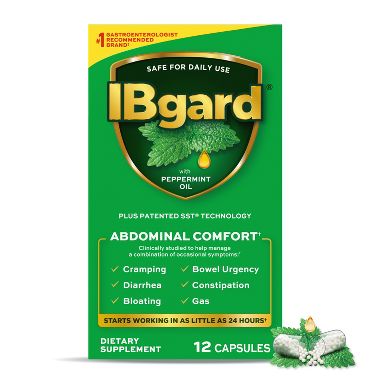 IBgard Diarrhea Treatment Capsules - 12ct