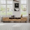 ModernLuxe TV Stand for TVs up to 85", TV Console Media Console Entertainment Center with 2 Drawers - 2 of 4