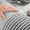 BAGOKIE 3 Piece Chenille Bathroom Rug Set - 2 of 3