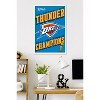 Trends International NBA Oklahoma City Thunder - 2025 NBA Finals Team Logo Framed Wall Poster Prints - 2 of 4