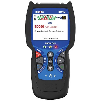 INNOVA 3120RS FixAssist OBD2 Scanner Code Reader Tool with Live Data, SRS/Airbag Code Readings, Oil Light Reset, and Battery System Check