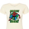 Women's - Marvel - St. Patrick's Day Amazingly Lucky Juniors Fitted Graphic T-Shirt - 2 of 3