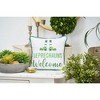 C&F Home 10" x 10" St. Patrick's Day "Leprechauns Welcome" Embroidered  Small/Petite Accent Throw Pillow - 2 of 4