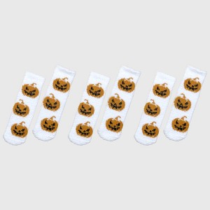 Anna-Kaci Women's Halloween-Themed 6pk Fuzzy Socks Warm Mid-Calf Socks for Casual & Festive Wear - 1 of 3